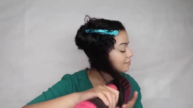 Фен щетка с Алиэкспресс.Прибор для укладки волос. смотреть онлайн