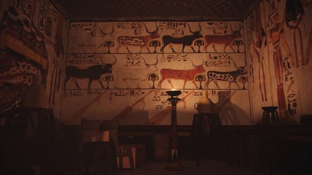 The tomb of nefertari (new light system test) смотреть онлайн