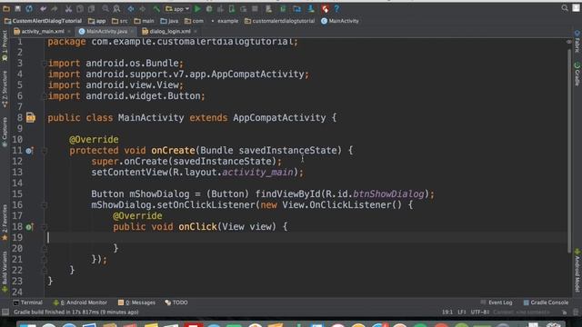 Android custom dialog - Create Android Alertdialog with a custom layout смотреть онлайн