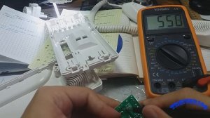 Ремонт трубки домофона ELTIS не работает кнопка открытия двери