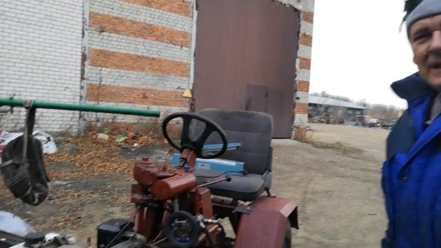 Самодельный мини трактор с китайский дизелем 9л.с смотреть онлайн