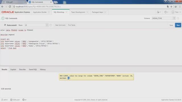 [FULL] Tutorial Oracle Apex & Data Modeler - Toni Handika (Basis Data Yuri Rahmanto) смотреть онлайн
