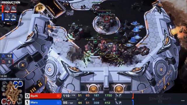 Maru vs ByuN (TvT) - Semifinals Olimoleague 2022 Finale [StarCraft 2] смотреть онлайн