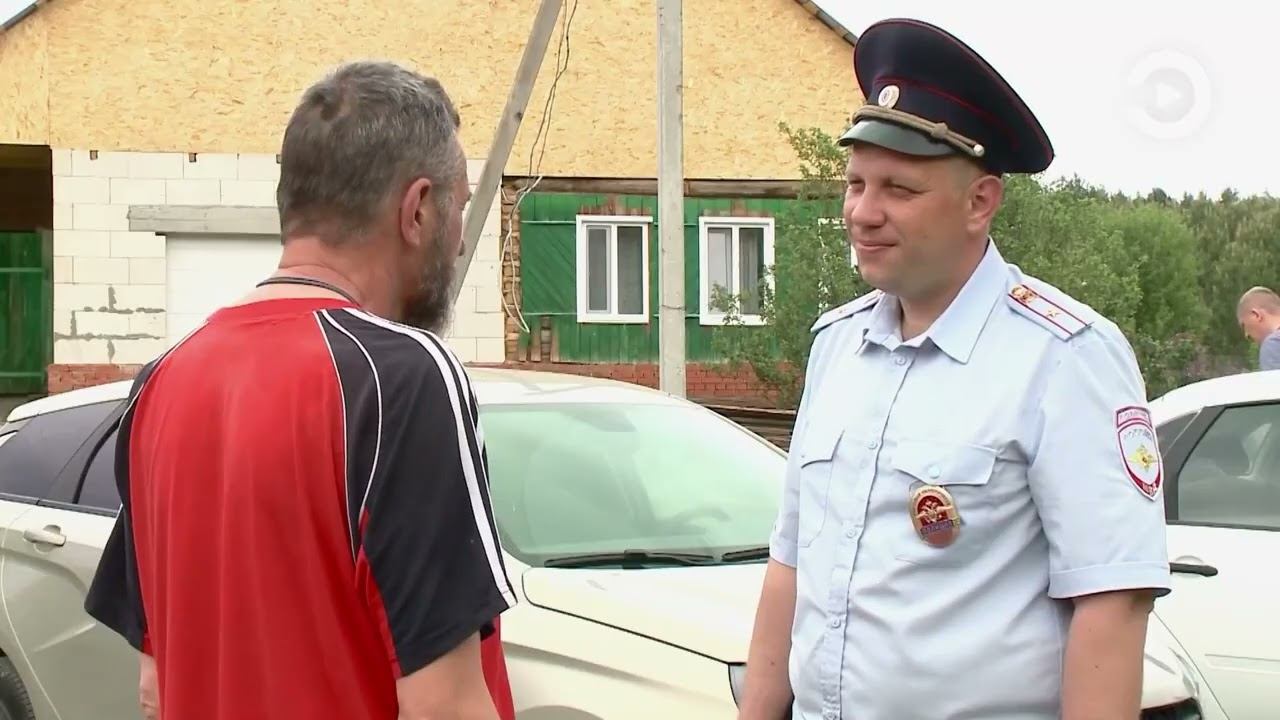 В Городищенском районе участковый спас жизнь человека смотреть онлайн