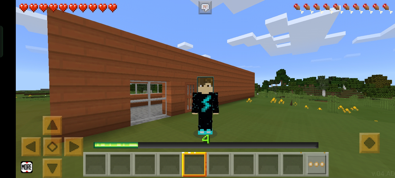 Выживание #2 расширяем дом, делаем дом больше в minecraft! Дима minecraft