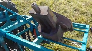 Работа картофелекопалки ККМ1 после итоговой доработки 2019г