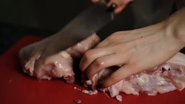 Как Легко и Быстро разделать курицу?