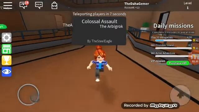 Roblox в режиме мини игр с TheArinagemer*. смотреть онлайн