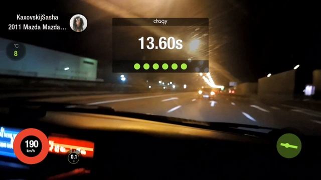 Mazda cx-7 (Каховский) ~345 hp vs Mazda 3mps st.1+ ~285 hp смотреть онлайн