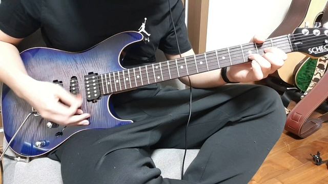 schecter usa customshop sunset2 (clean tone) смотреть онлайн