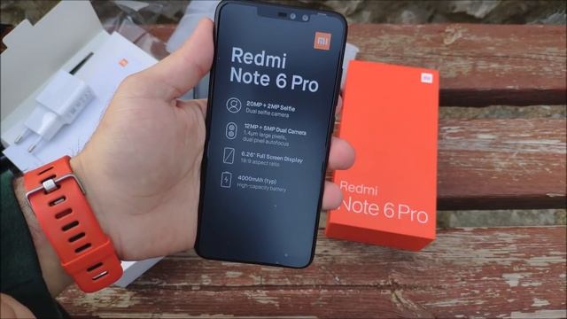 Xiaomi Redmi Note 6 pro Ελληνικό unboxing смотреть онлайн