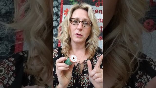 Aurifil Thread: Finding the starting point on a new spool. смотреть онлайн