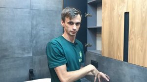 Мебель из шпона для ванной комнаты