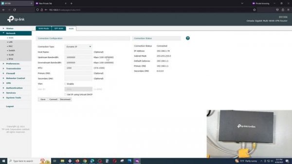 TP Link ER7206 Router Basic Setup
