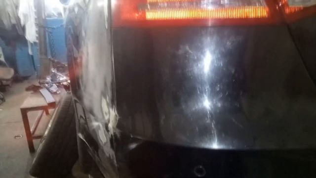 Audi A-8 Long ремонт алюминиевого кузова смотреть онлайн