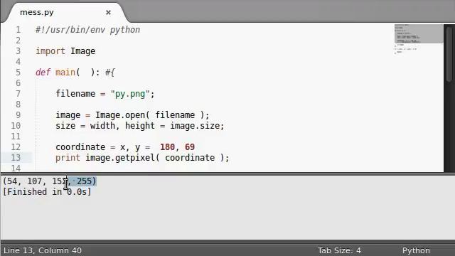 Python [PIL Image] 10 GetPixel смотреть онлайн