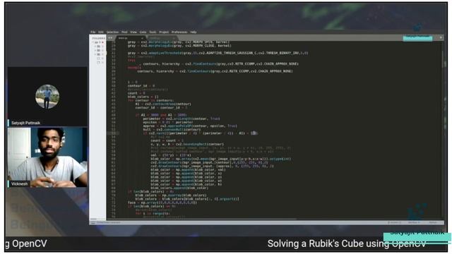 Solving Rubik's Cube using OpenCV ?? - Computer Vision | OpenCV | Python Project смотреть онлайн