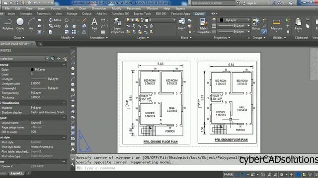How to do Page Setup in a Layout in AutoCAD смотреть онлайн