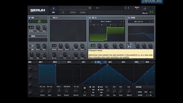 Как сделать wobble bass в Serum смотреть онлайн