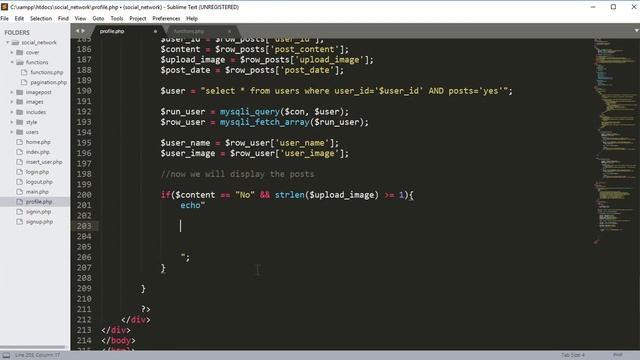 Retrieve Data (user pictures & posts) from MySQLi Database using PHP & Display on Profile Page смотреть онлайн