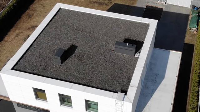 #плоскаякровля Firestone в инверсионной (балластной) кровельной системе Firestone смотреть онлайн