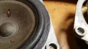 колонки S-90 замена подвеса СЧ динамика 20ГДС-3