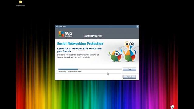 How to install AVG Anti Virus Free 2011 and upgrading from 9 and 10 in HD Window's XP 7 Vista смотреть онлайн