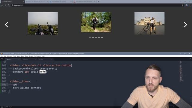 SLICK SLIDER - лучший слайдер для сайта за 1 час. Подробный гайд. Подключение и настройка слайдера смотреть онлайн