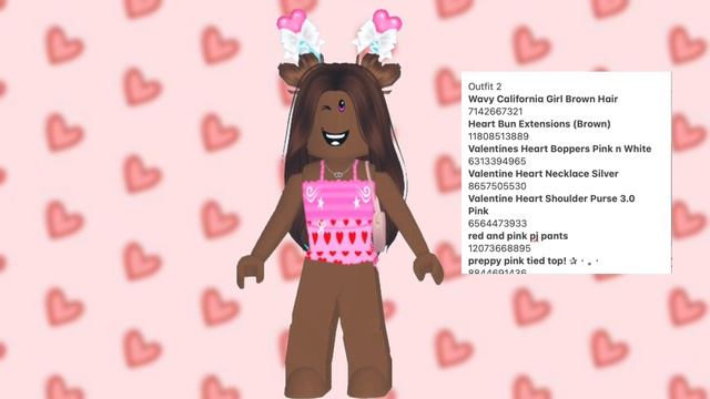 Valentine’s Day ROBLOX OUTFIT CODES FOR RPS | Bloxburg, berry avenue codes| смотреть онлайн