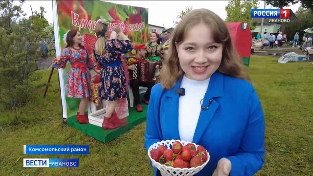 В Комсомольском районе прошел фестиваль "Подозерская клубника" смотреть онлайн