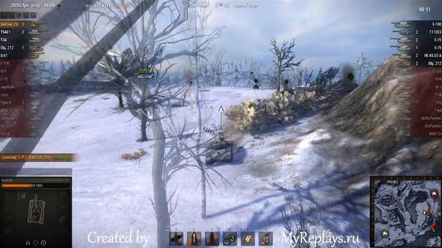 WOT: Arctic Region - Bat Chatillon 25 t - 5 frags - смотреть онлайн