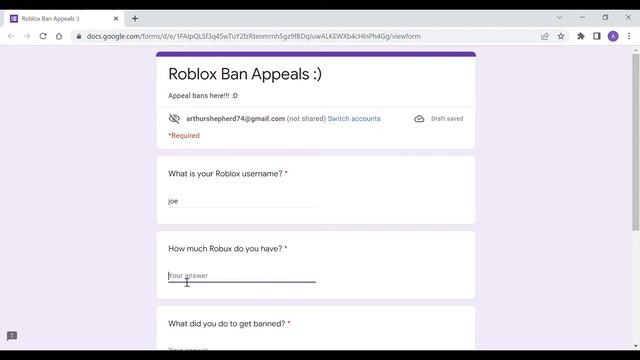 The PERFECT Roblox Ban Appeal… смотреть онлайн