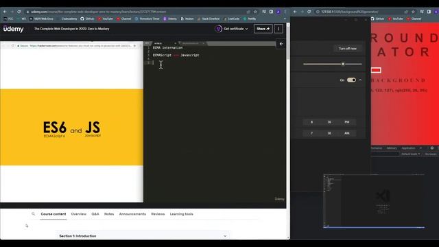 ZTM Web Dev Udemy - 8/10/22 смотреть онлайн