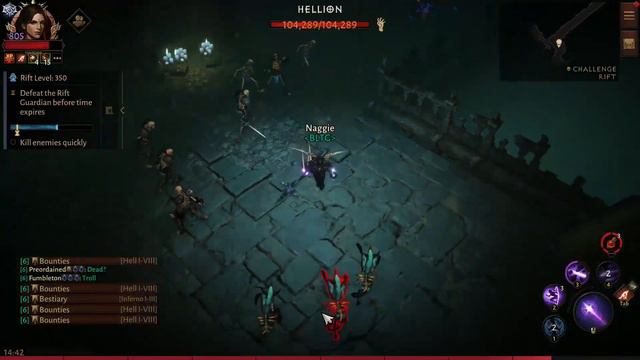 Diablo Immortal - Rift lvl 350 cleared - 2023-06-17 смотреть онлайн