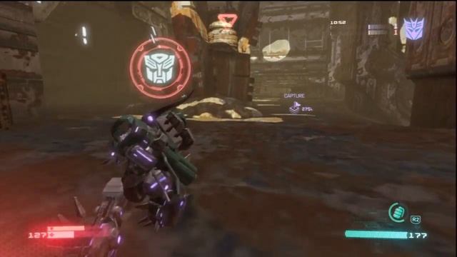 Dinobot DLC/Slug Gameplay - Transformers Fall Of Cybertron Multiplayer смотреть онлайн