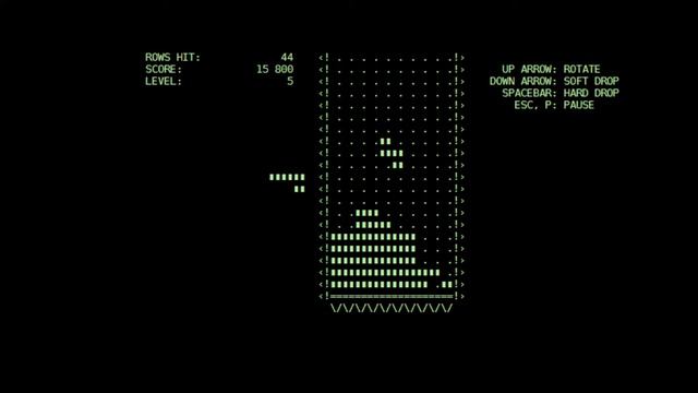 Original 1984 Tetris DVK-2 Clone by ytiurin (Tetris 35-year anniversary) смотреть онлайн
