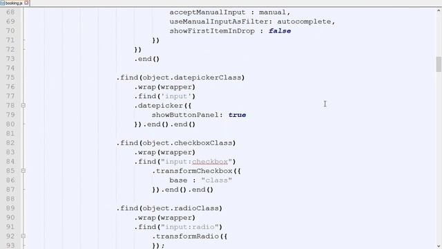 JavaScript Animated. How To Change Date Format In Booking Form смотреть онлайн