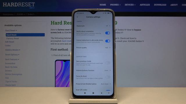 Activate / Turn Off Camera Shutter Sounds - XIAOMI Redmi 9 and Camera Features смотреть онлайн