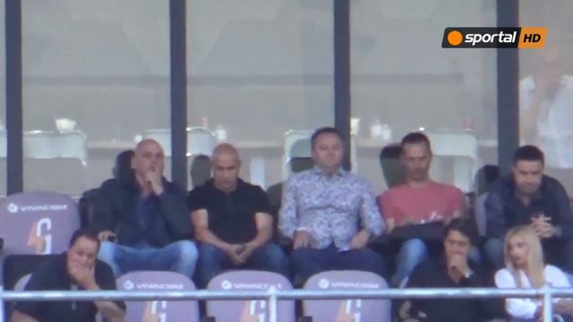 Славиша Стоянович гледа мача на "Георги Аспарухов" смотреть онлайн