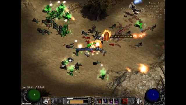 D2 [Path of Diablo] Hc Plague rabies fury druid T4 map смотреть онлайн