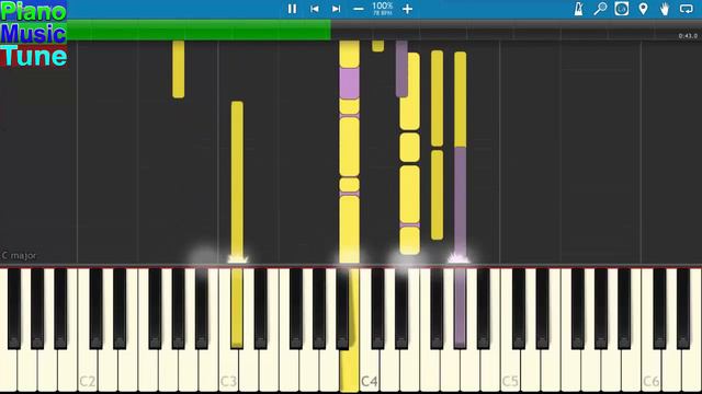 Mariah Carey - Always Be My Baby 107K |MIDI Synthesia Piano music Tune|black remix piano music tune смотреть онлайн