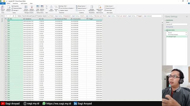 Microsoft Excel Mengolah File CSV menggunakan Power Query смотреть онлайн
