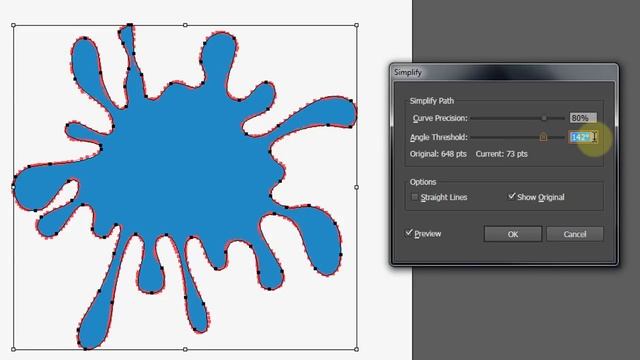 How to Optimize/Simplify Path in Adobe Illustrator Tips for Beginners смотреть онлайн