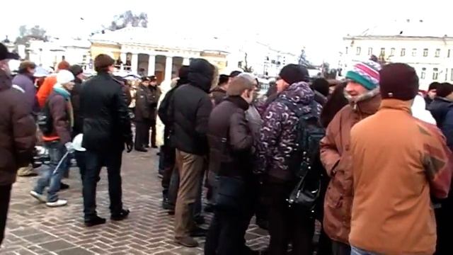 Несогласные с выборами в Костроме 10 декабря 2011 г. смотреть онлайн