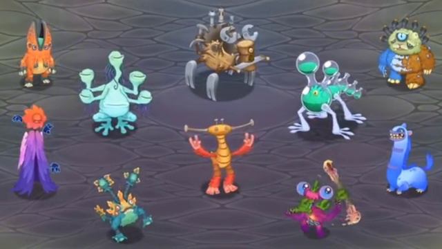 Полная песня Мастерской Эфира 3 фаза в My singing monsters смотреть онлайн