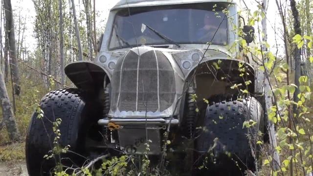 Вездеход 6х6 "ТАЙМЕНЬ". Путешествие на о.Дикое. Часть 3 смотреть онлайн