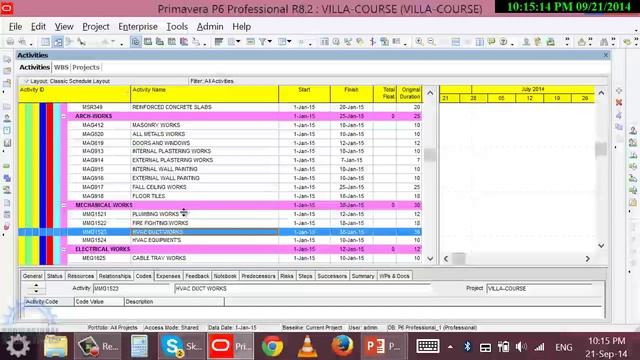 PART4,Oracle Primavera P6,How to work with BOQ,create relationships,create activities codes смотреть онлайн