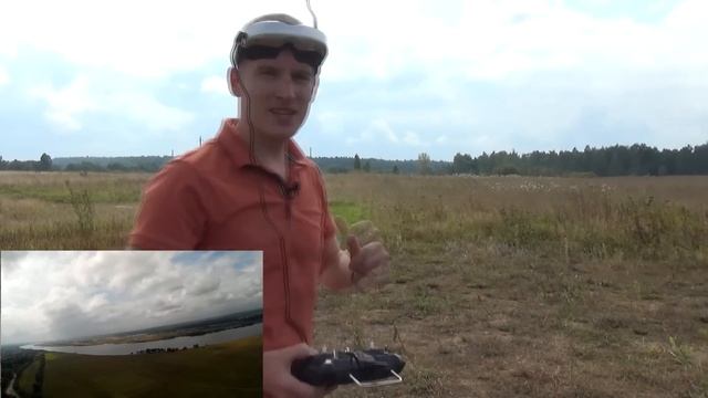 Квадрокоптер XK DETECT X380 с FPV на борту... дальность полета смотреть онлайн