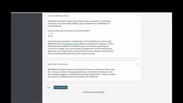 Housing Application Instructions: New Incoming Students смотреть онлайн