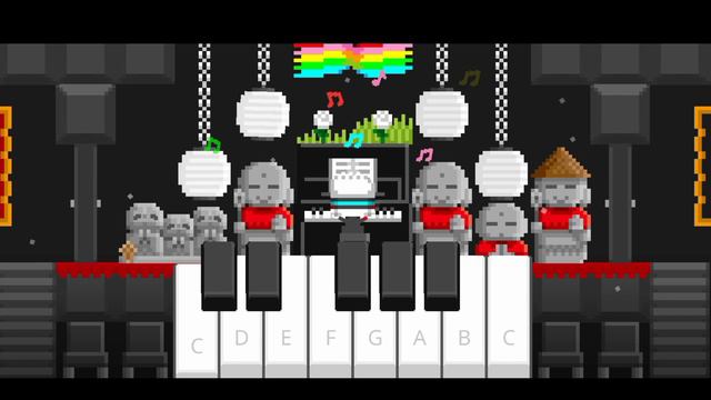 RUSH E Piano music for Boku Boku (⌐■-■) смотреть онлайн